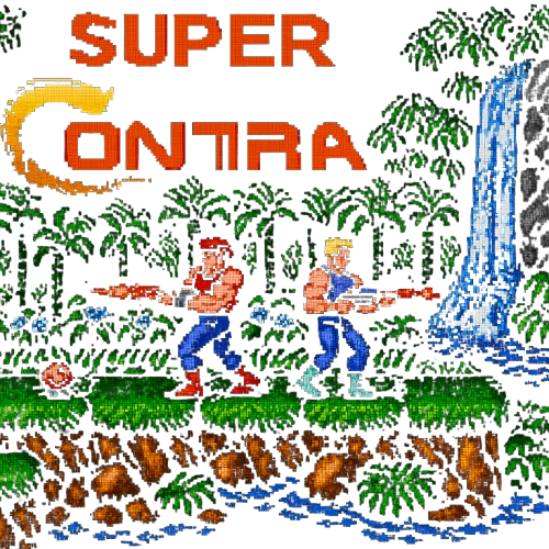 Super Contra Game Scene